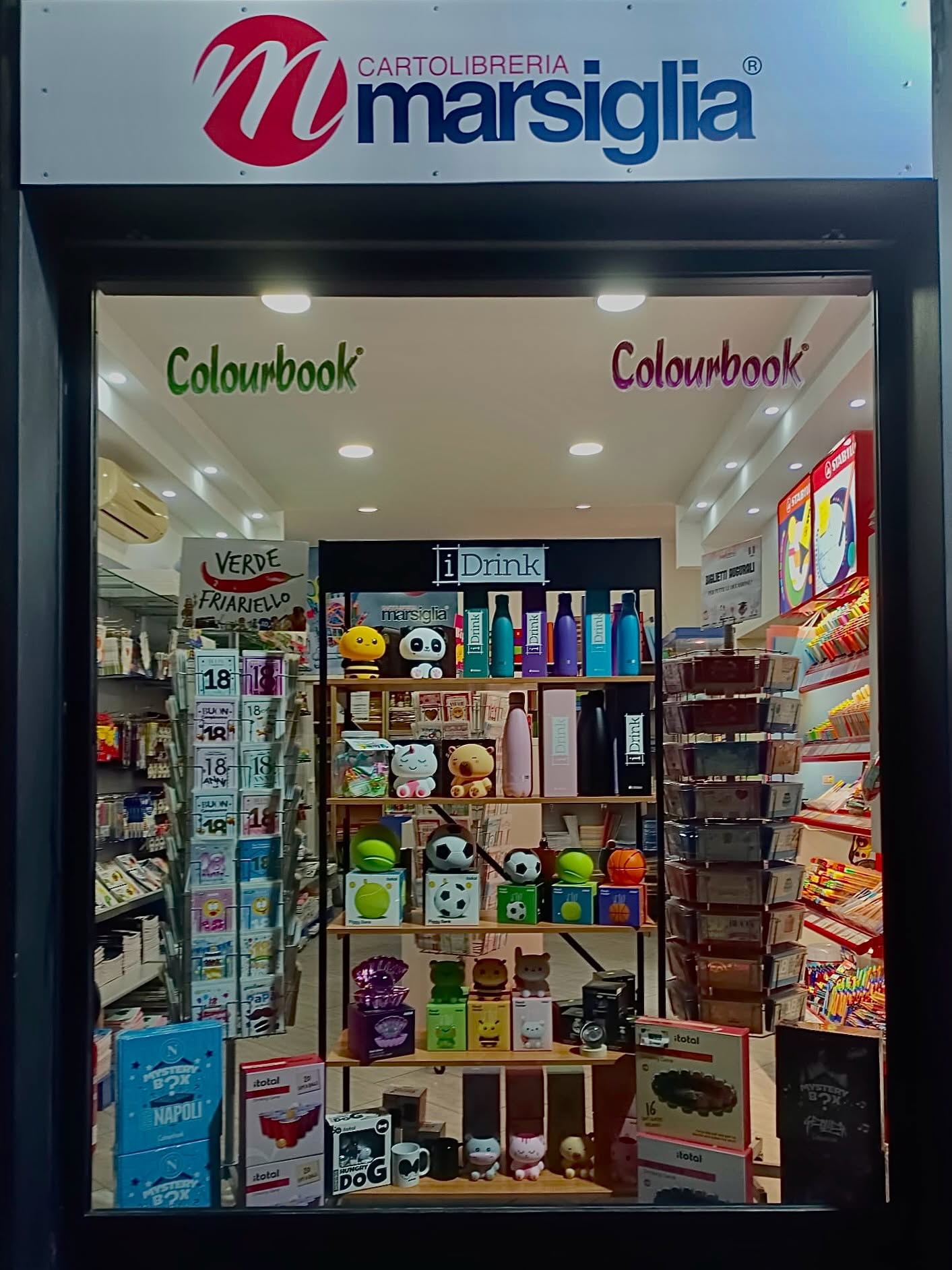 Vetrina Cartolibreria Marsiglia