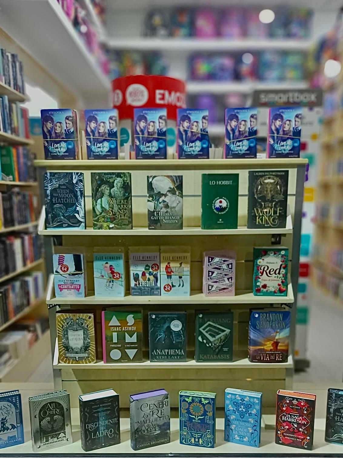 Scaffali libri Libreria Marsiglia